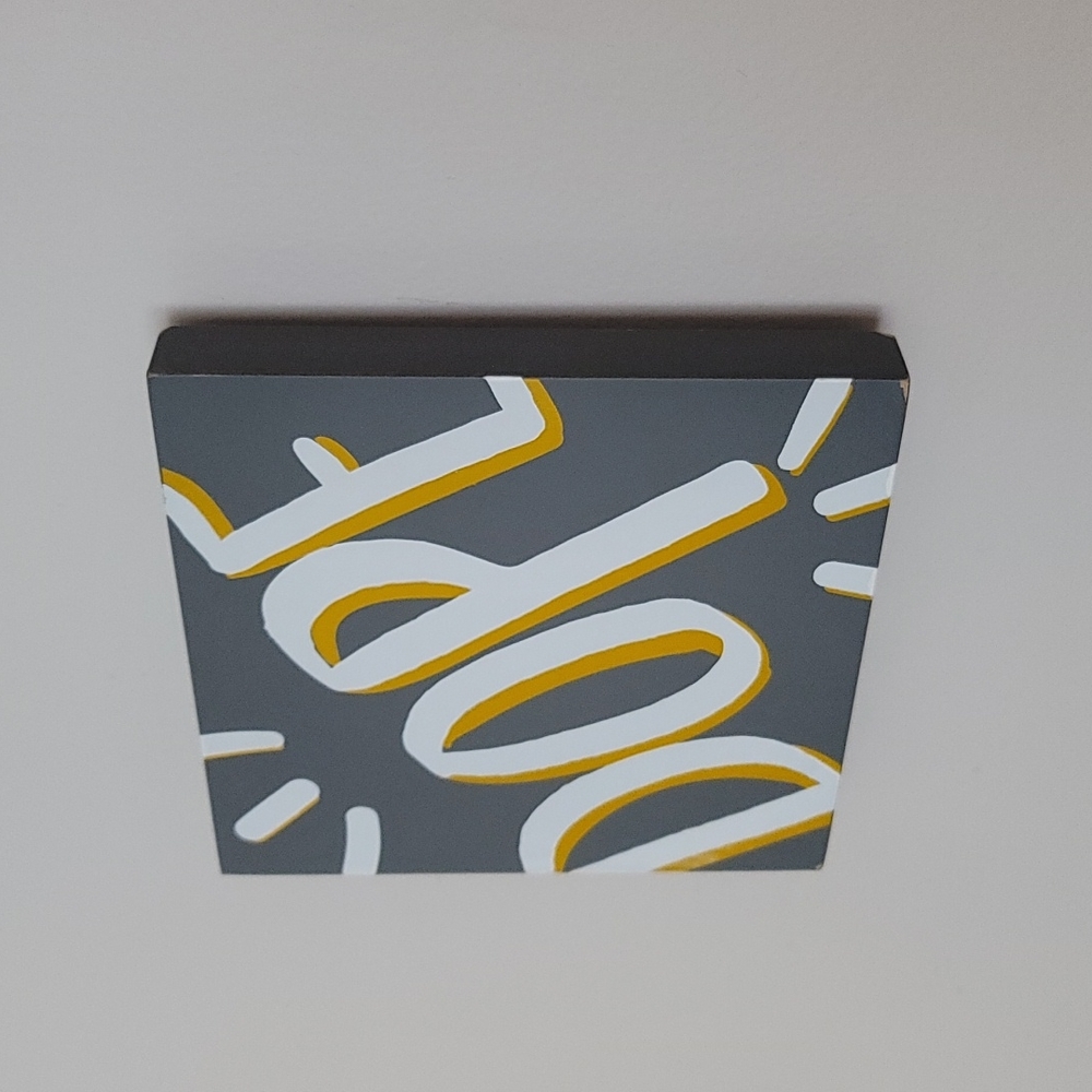 DOPE Trendy Wood Block Sign